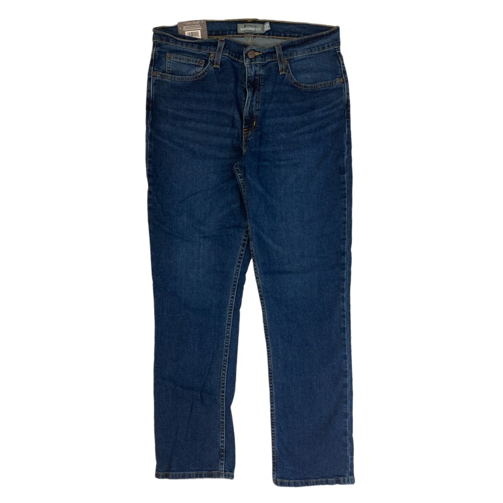 NWT Men's MEMBERS MARK Straight Fit Premium Med Wash‎ Strech Denim Jeans 32X34